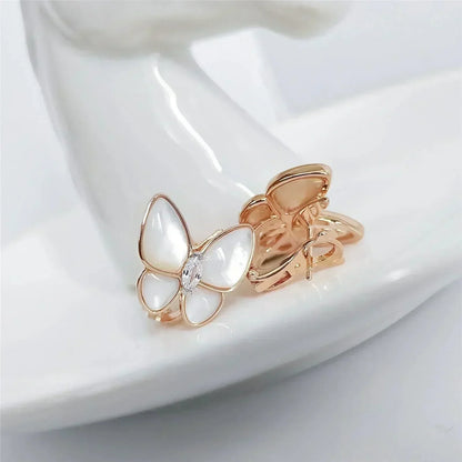 [Kincade Jewelrys]Boucles d'oreilles papillon en diamant