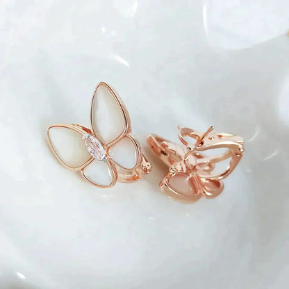 [Kincade Jewelrys]Boucles d'oreilles papillon en diamant