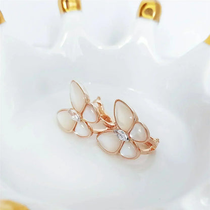 [Kincade Jewelrys]Boucles d'oreilles papillon en diamant