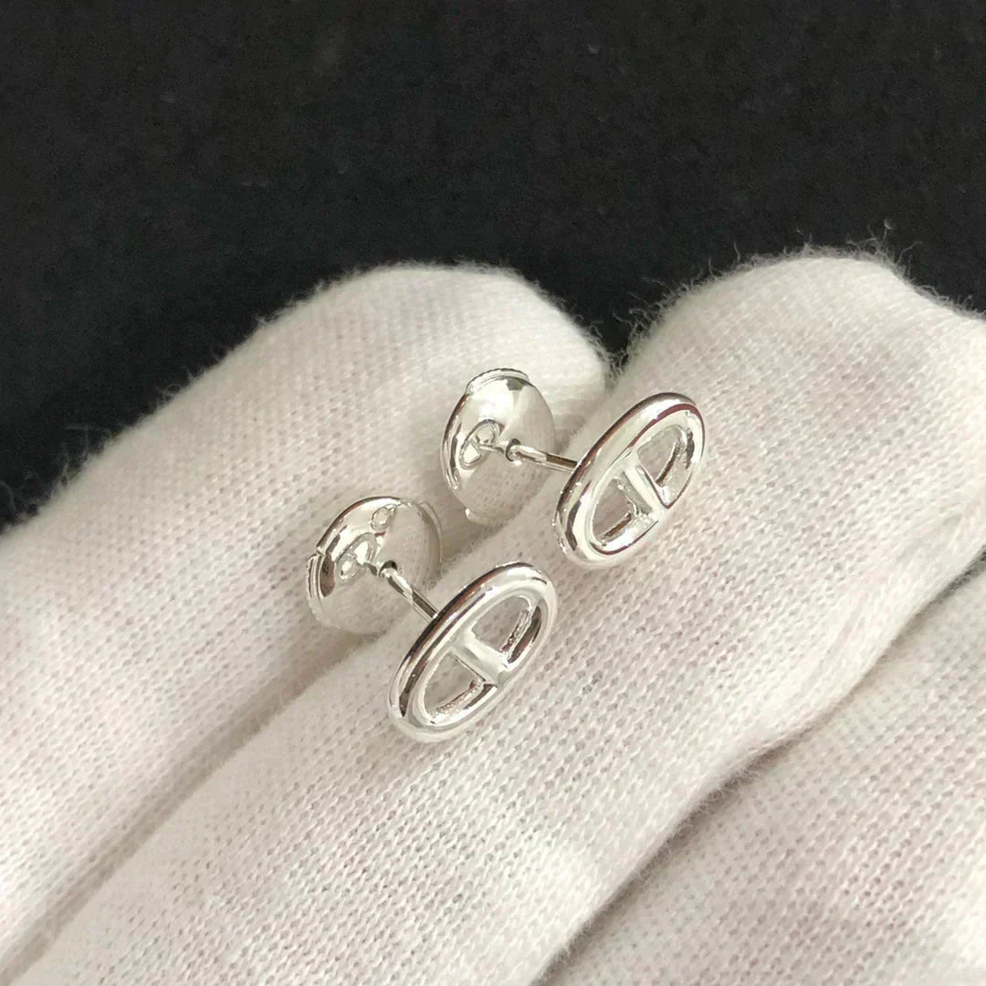 [Kincade Jewelrys]CHAINE SMALL EARRINGS GOLD AND SILVER