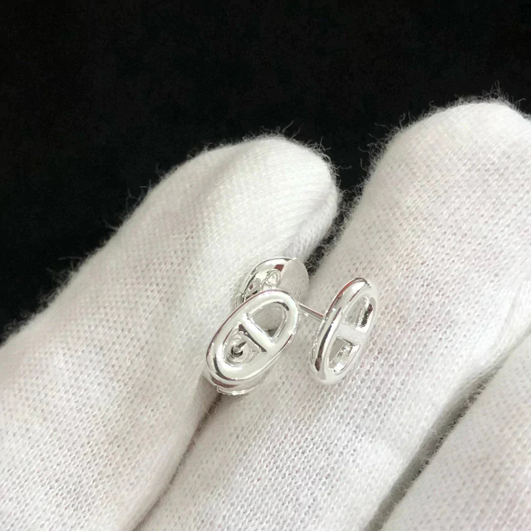 [Kincade Jewelrys]CHAINE SMALL EARRINGS GOLD AND SILVER