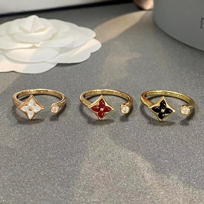 [Kincade Jewelrys] BAGUE OUVERTE STAR 1 DIAMANT