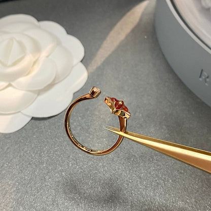 [Kincade Jewelrys] BAGUE OUVERTE STAR 1 DIAMANT