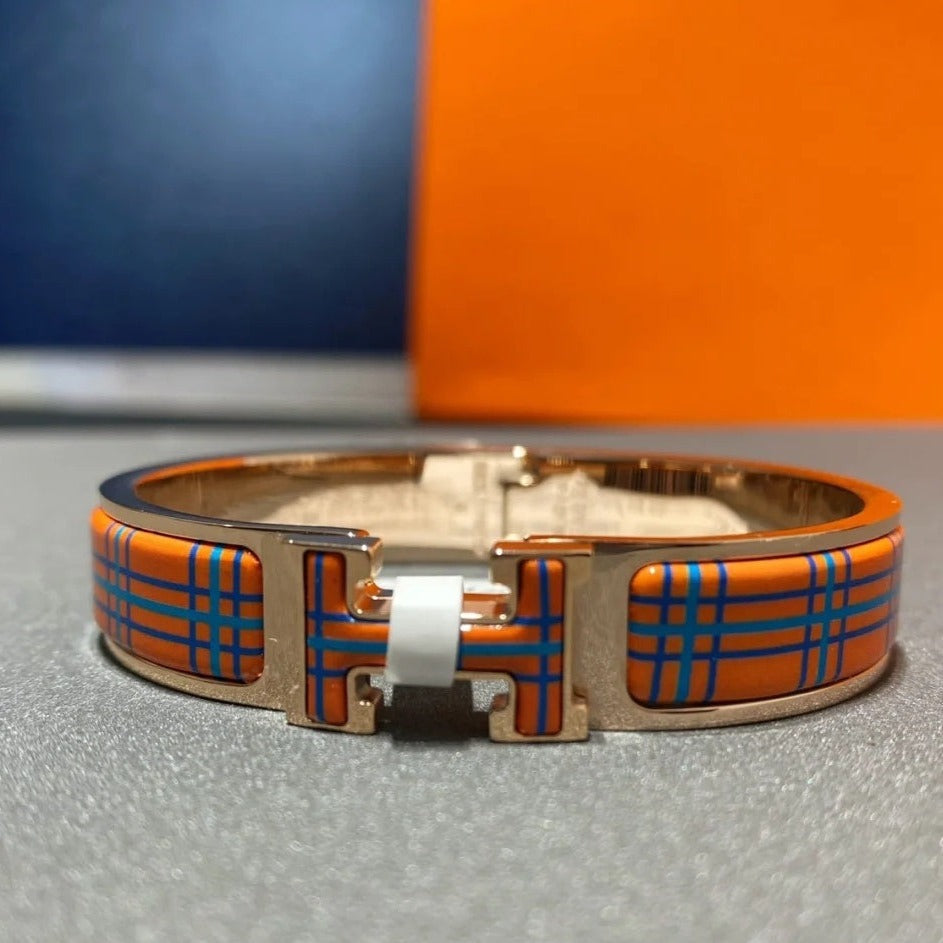 [Bijoux Kincade] Bracelet tartan en H 12 mm