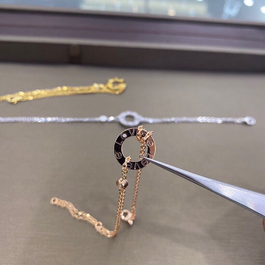 [Kincade Jewelrys]LOVE BRACELET 2 DIAMOND