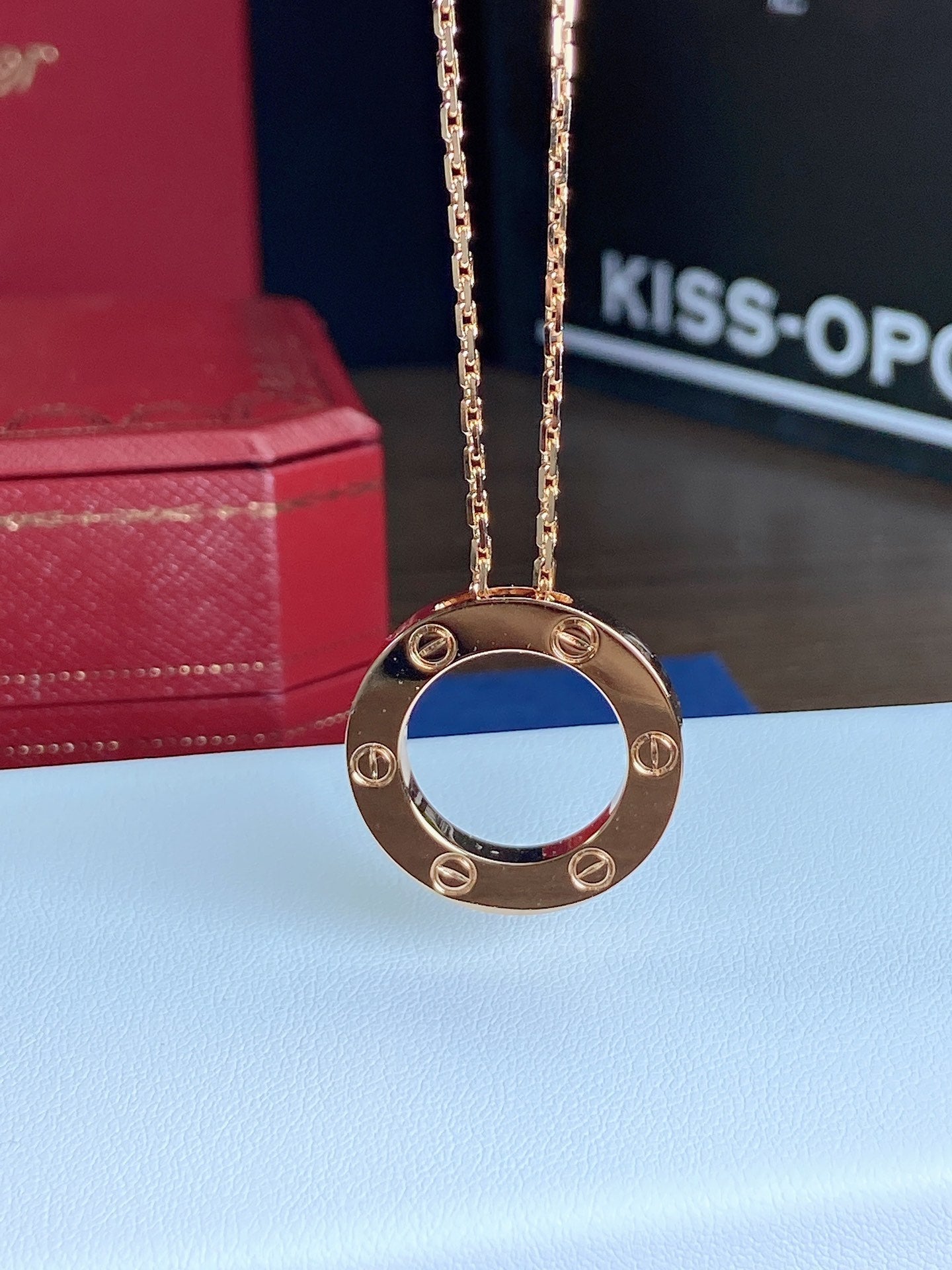 [Kincade Jewelrys]LOVE NECKLACE 16MM