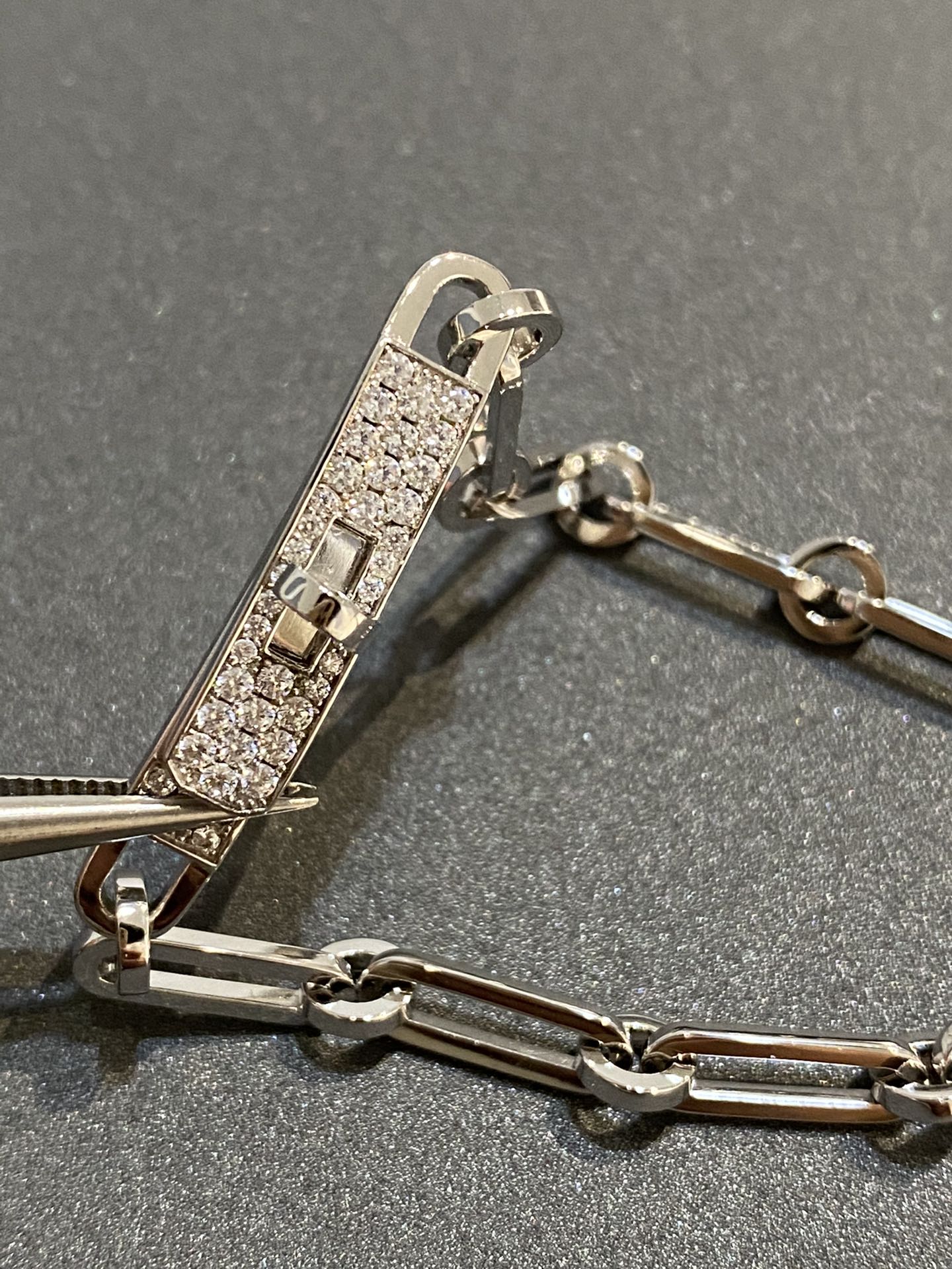 [Kincade Jewelrys]CHAINE BRACELET SMALL MODEL DIAMOND