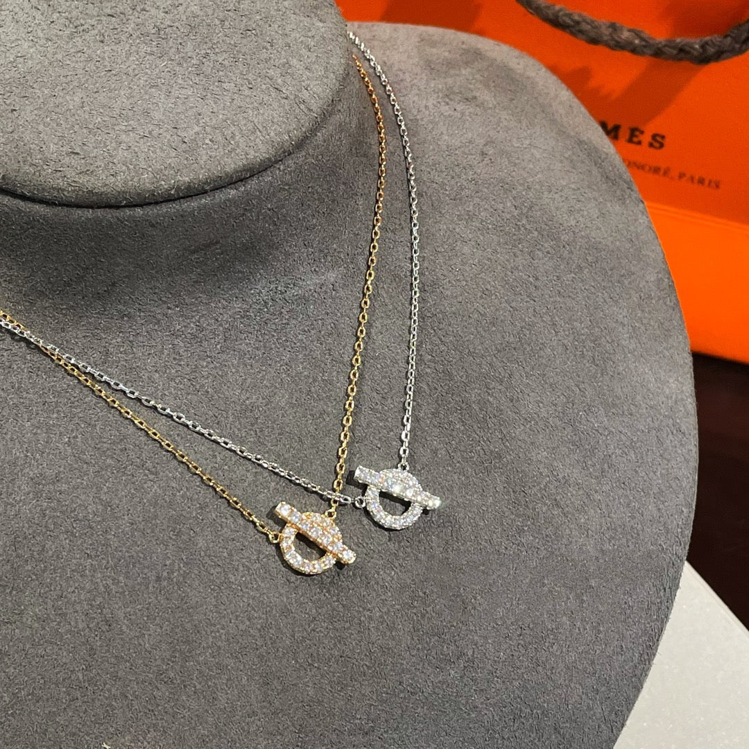 [Kincade Jewelrys]ECHAPEE NECKLACE DIAMOND