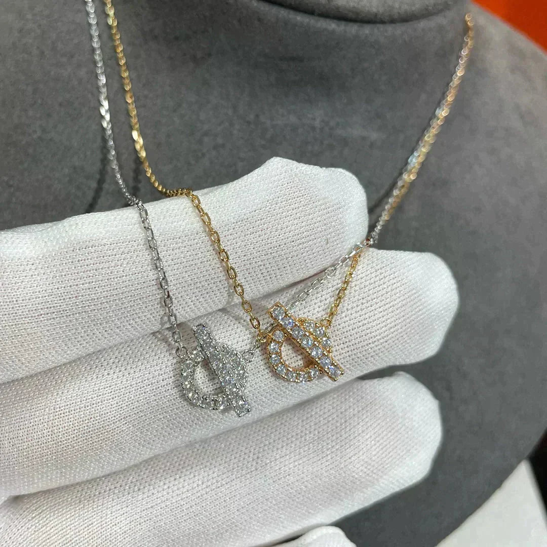 [Kincade Jewelrys]ECHAPEE NECKLACE DIAMOND