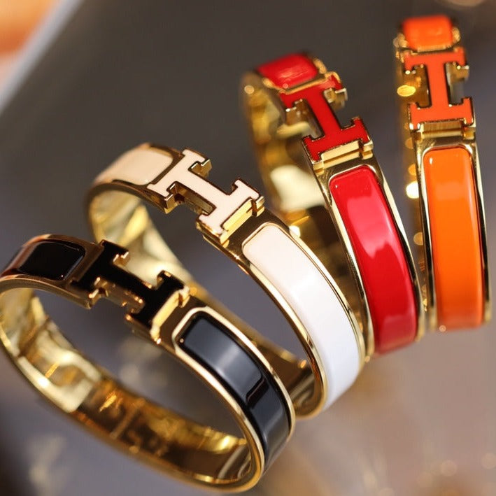 [Kincade Jewelrys]H BRACELET 12MM GOLD