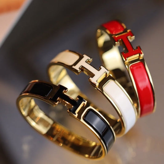 [Kincade Jewelrys] Bracelet H 12 mm en or