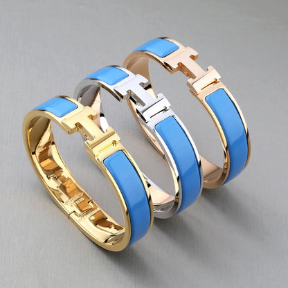 [Kincade Jewelrys] Bracelet H turquoise 12 mm