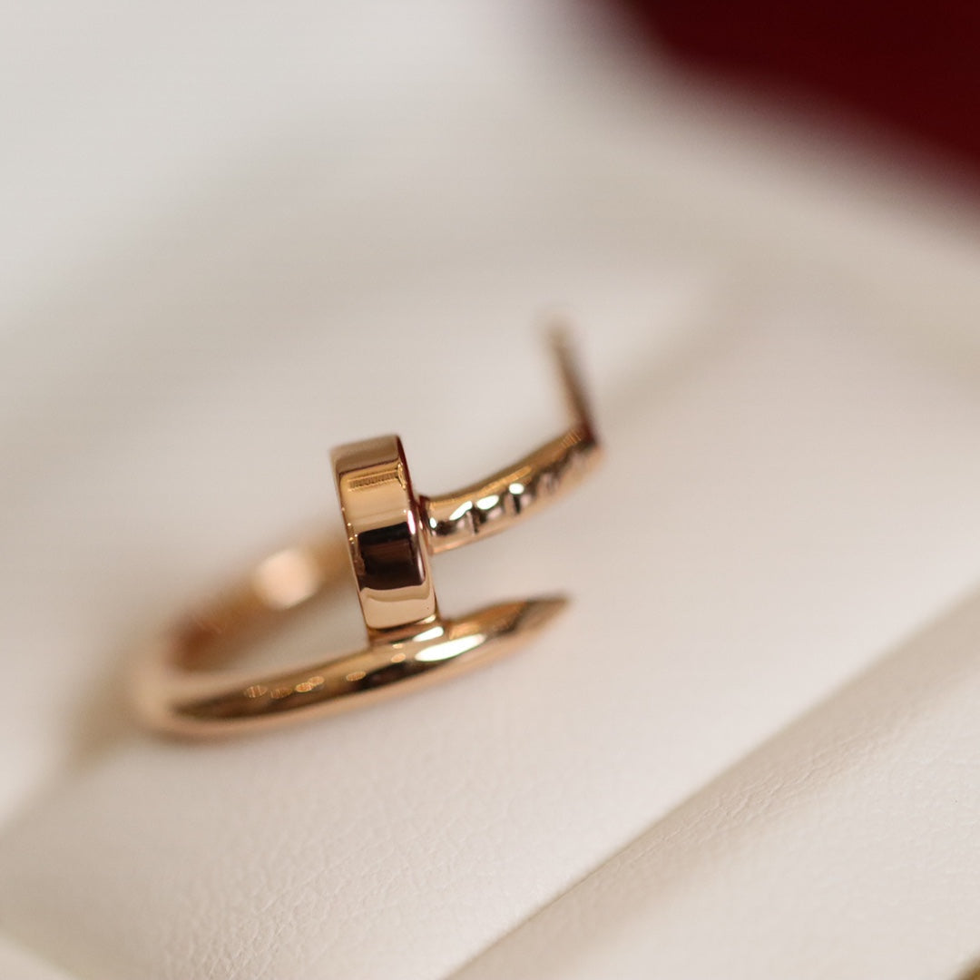 [Kincade Jewelrys]Boucles d'oreilles JUSTE en or rose