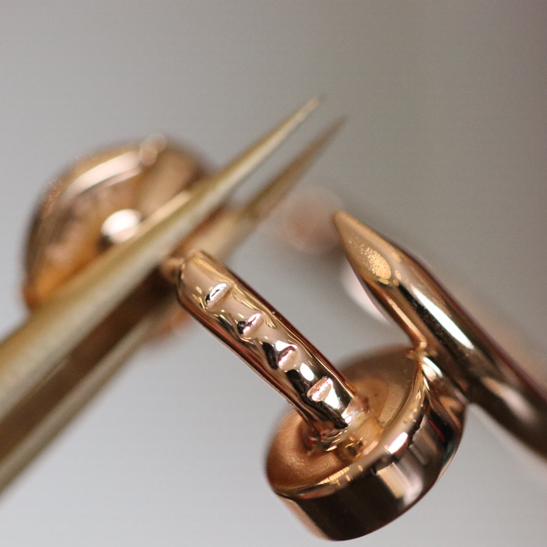 [Kincade Jewelrys]Boucles d'oreilles JUSTE en or rose