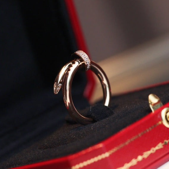 [Kincade Jewelrys] BAGUE JUSTE 2,65 MM OR ROSE DIAMANT