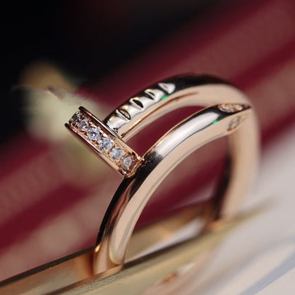 [Kincade Jewelrys] BAGUE JUSTE 2,65 MM OR ROSE DIAMANT