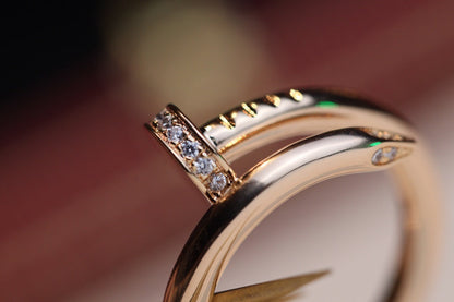 [Kincade Jewelrys] BAGUE JUSTE 2,65 MM OR ROSE DIAMANT