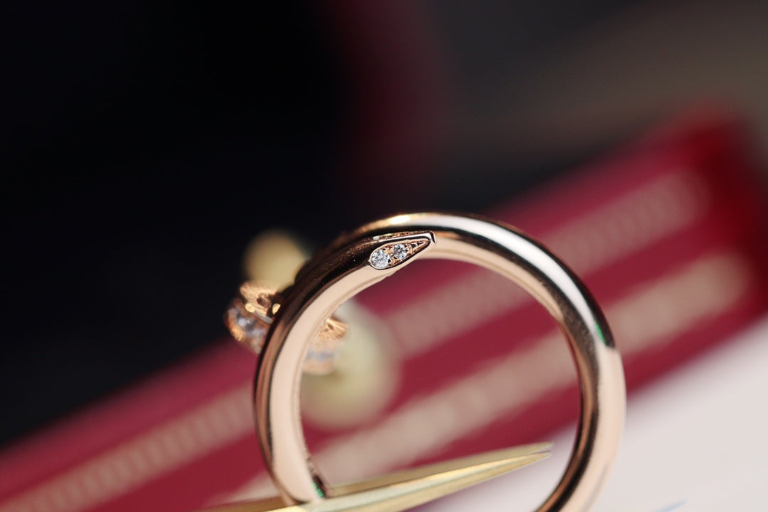 [Kincade Jewelrys] BAGUE JUSTE 2,65 MM OR ROSE DIAMANT
