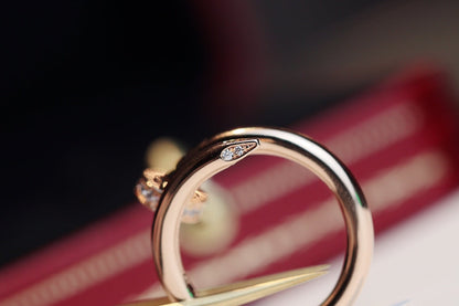 [Kincade Jewelrys] BAGUE JUSTE 2,65 MM OR ROSE DIAMANT