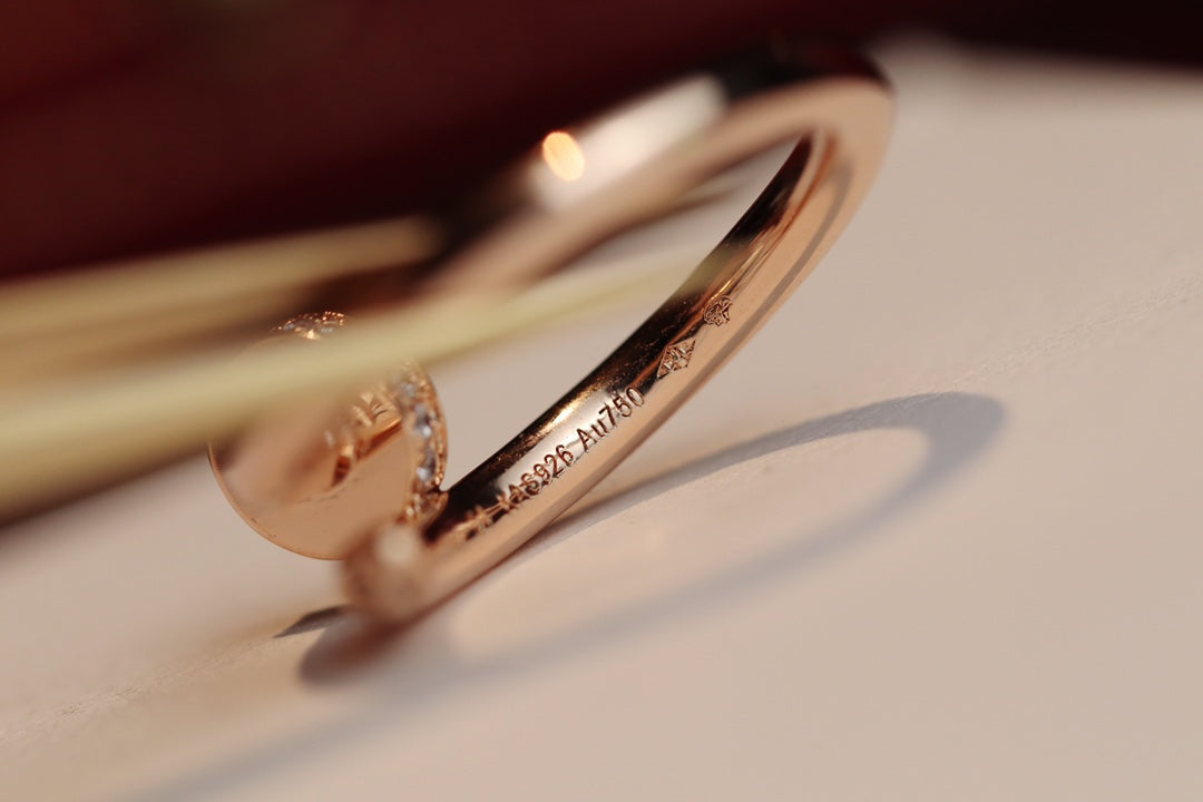 [Kincade Jewelrys] BAGUE JUSTE 2,65 MM OR ROSE DIAMANT