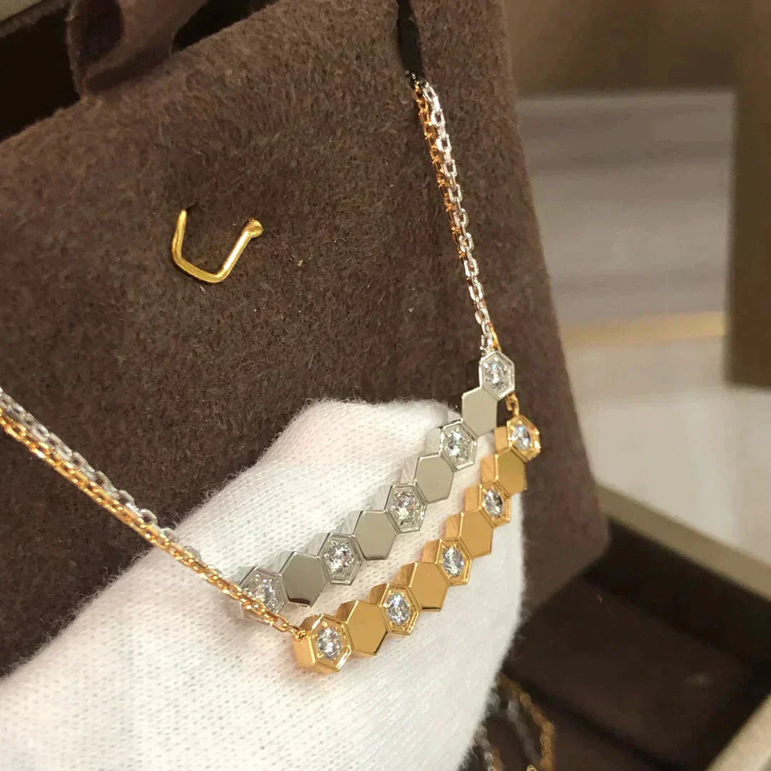 [Kincade Jewelrys] COLLIER BEE LOVE DIAMANT
