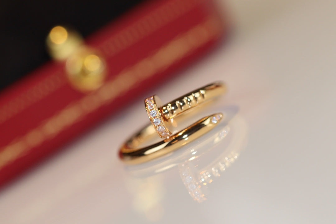 [Kincade Jewelrys]JUSTE RING 2.65MM GOLD DIAMOND