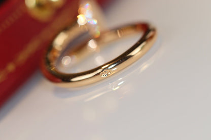 [Kincade Jewelrys]JUSTE RING 2.65MM GOLD DIAMOND