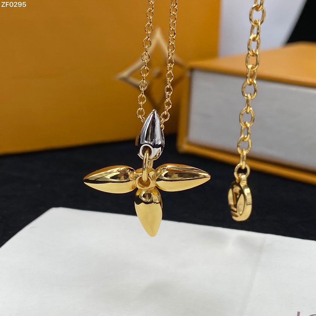 [Kincade Jewelrys] COLLIER PENDENTIF LOUISETTE EN OR