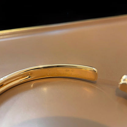[Kincade Jewelrys]PANTHERE GOLD OPEN BRACELET