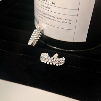 [Kincade Jewelrys]CLASH EARRINGS