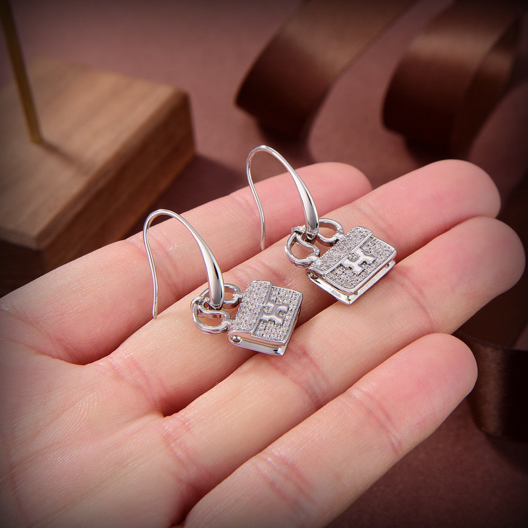 [Bijoux Kincade]Boucles d'oreilles Kelly Diamond