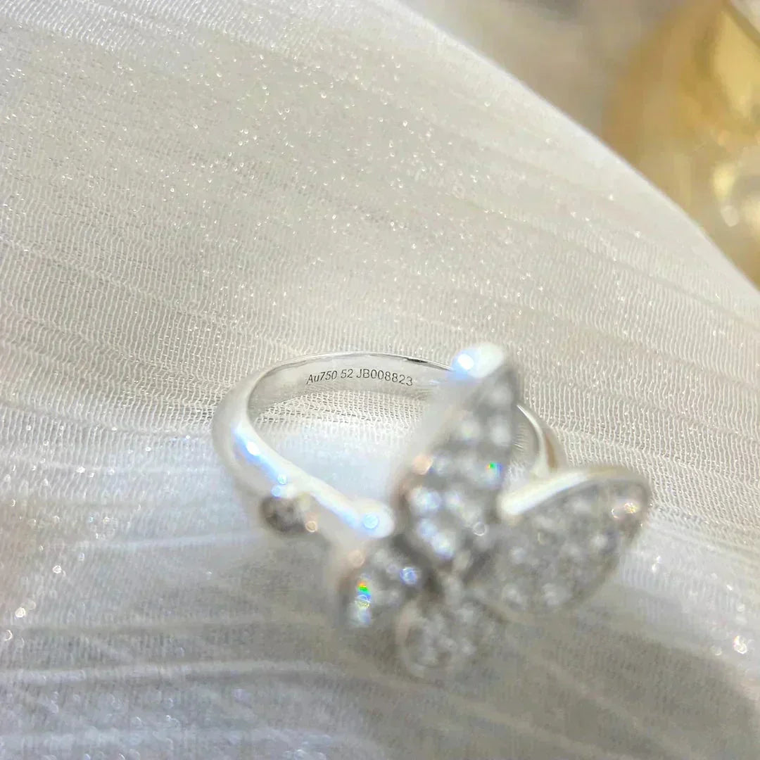 [Kincade Jewelrys]BUTTERFLY DIAMOND RING