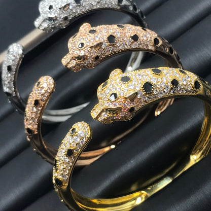 [Kincade Jewelrys]PANTHERE BIG BRACELET DIAMONDS