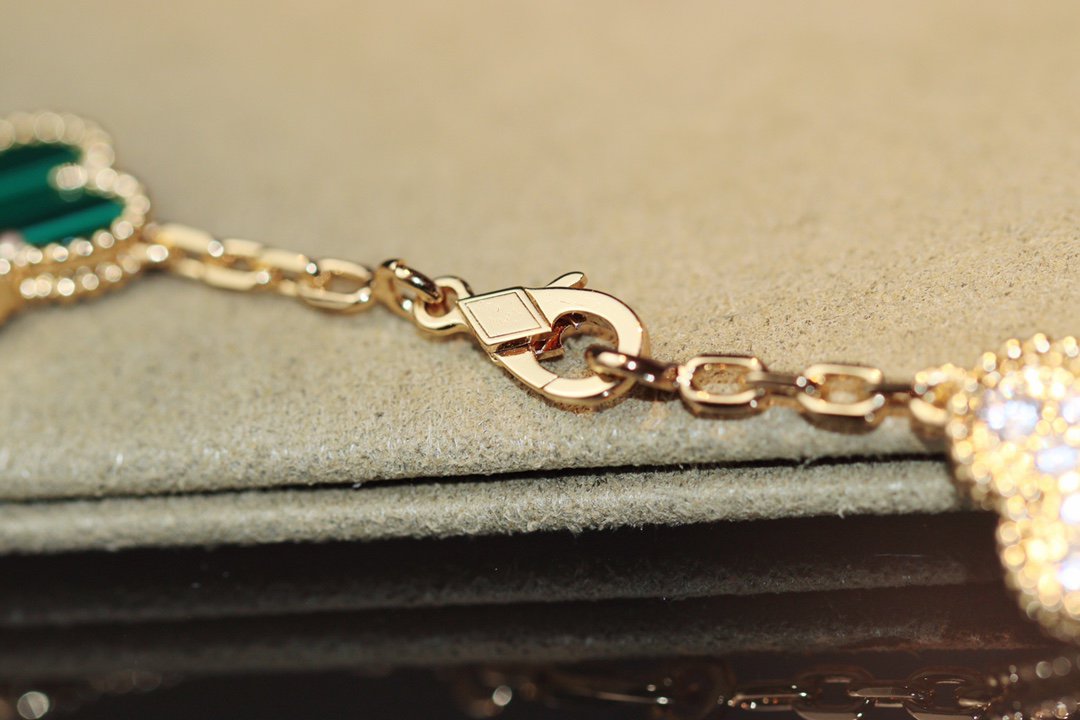 [Kincade Jewelrys] TRÈFLE 20 MOTIFS ONYX OR ROSE