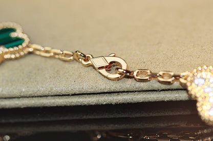 [Kincade Jewelrys] TRÈFLE 20 MOTIFS ONYX OR ROSE