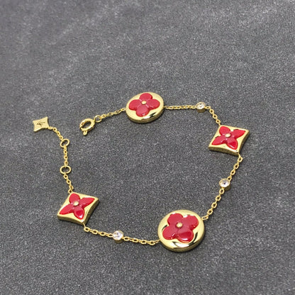 [Kincade Jewelrys]ÉTOILE ET SOLEIL CORNALINE 4 MOTIFS 3 DIAMANTS