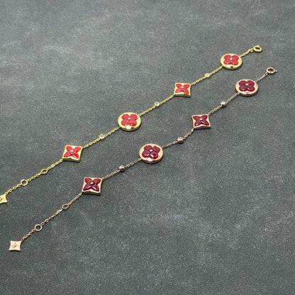 [Kincade Jewelrys]ÉTOILE ET SOLEIL CORNALINE 4 MOTIFS 3 DIAMANTS