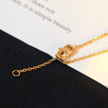 [Kincade Jewelrys]STAR AND SUN DIAMOND PINK GOLD NECKLACE