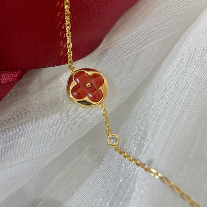 [Kincade Jewelrys]SUN PEDANT CARNELIAN BRACELET
