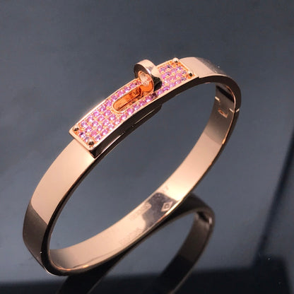 [Bijoux Kincade] BRACELET KELLY DIAMANT ROSE