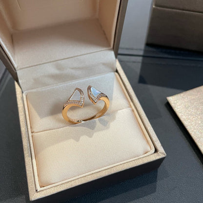 [Kincade Jewelrys] BAGUE OUVERTE DREAM MOP DIAMANT