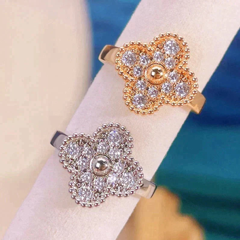 [Kincade Jewelrys]CLOVER DIAMOND RING