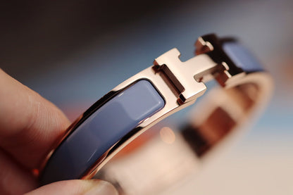 [Kincade Jewelrys] Bracelet H 12 mm bleu gris