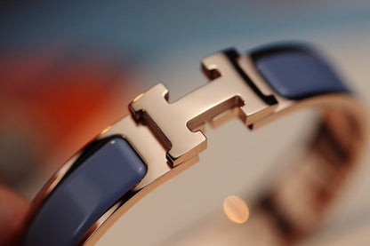 [Kincade Jewelrys] Bracelet H 12 mm bleu gris