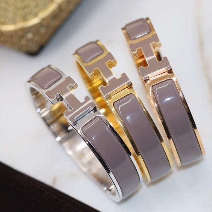 [Kincade Jewelrys]H BRACELET 12MM BROWN
