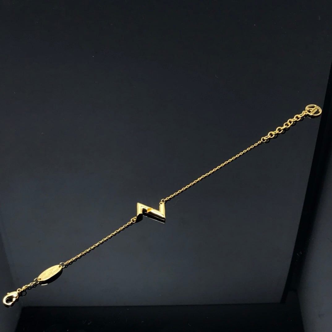 [Kincade Jewelrys]VOLT LV LOGO BRACELET