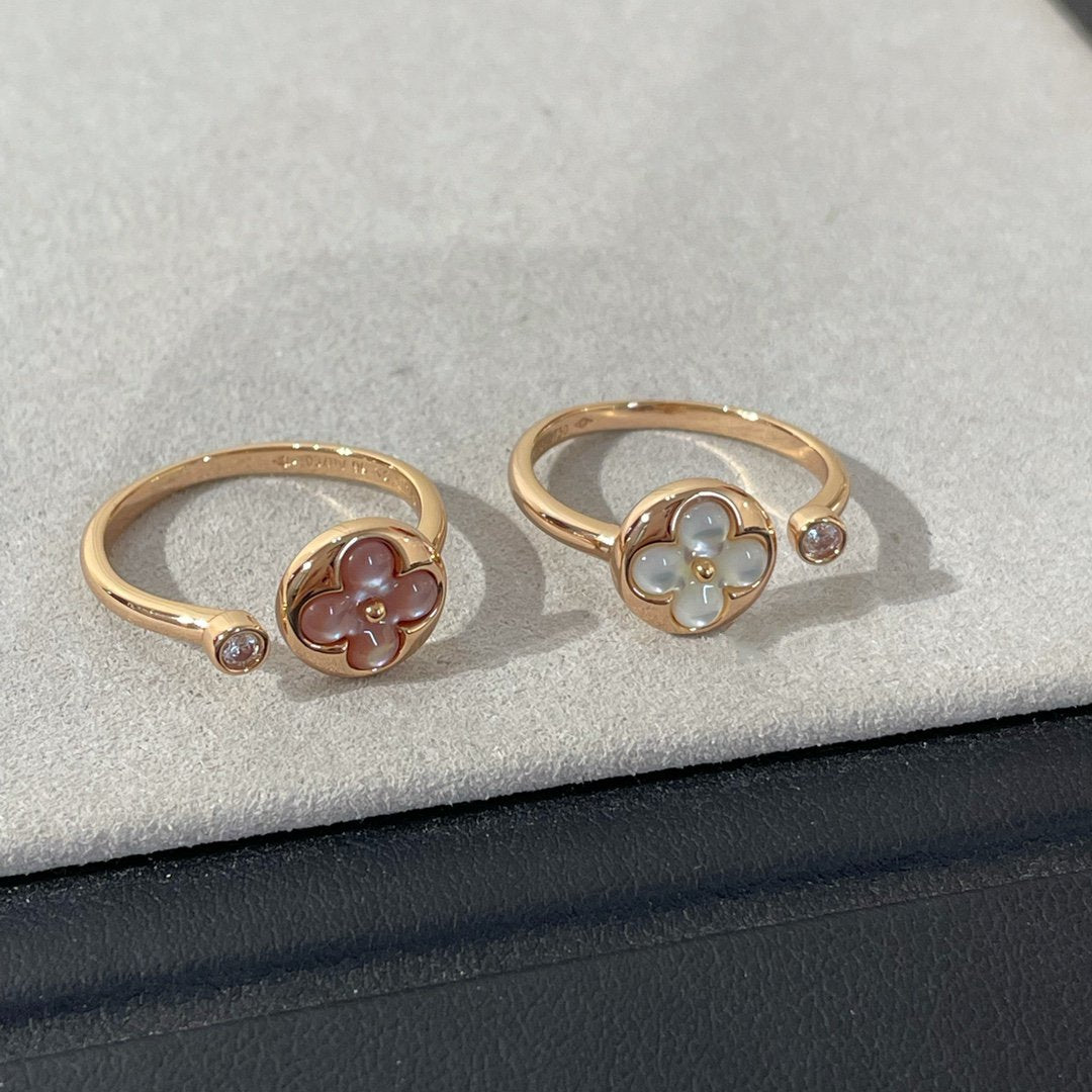 [Kincade Jewelrys] BAGUE SUN 1 DIAMANT ROSE