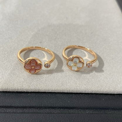 [Kincade Jewelrys] BAGUE SUN 1 DIAMANT ROSE