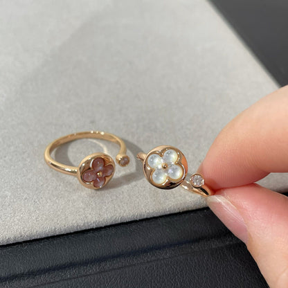 [Kincade Jewelrys] BAGUE SUN 1 DIAMANT ROSE