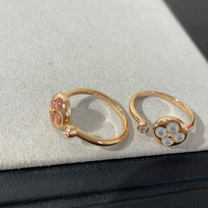 [Kincade Jewelrys] BAGUE SUN 1 DIAMANT ROSE